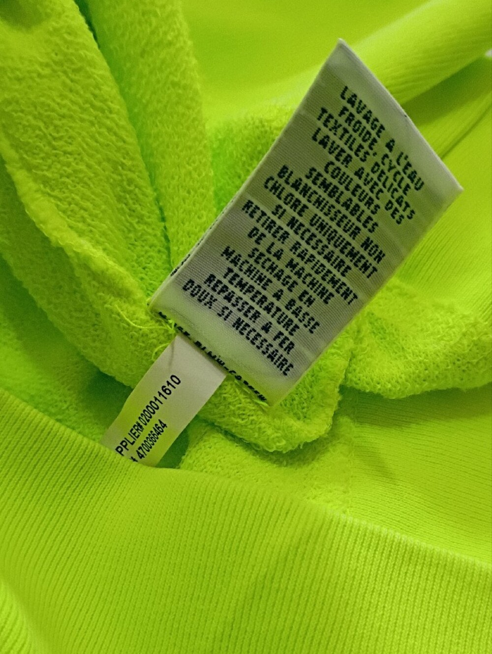 Ralph Lauren Neon Lime Pullover Sweatshirt - Picture 6 of 6